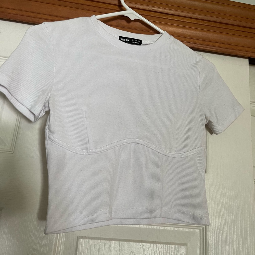 SHEIN White Tee
